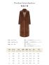 Vintage atmosphere teddy bear and fur long coat